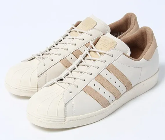 giay-adidas-superstar-trang-kem Giày Adidas Superstar Trắng Kem